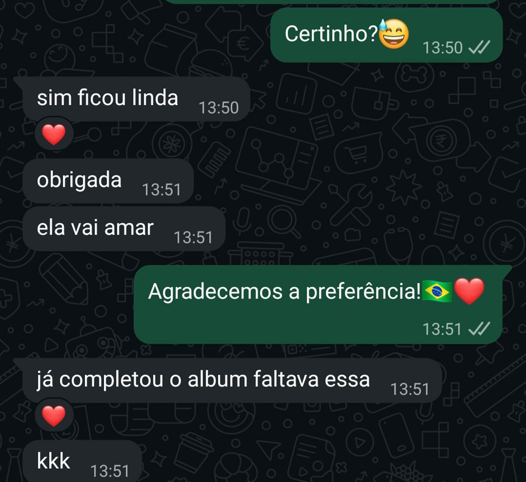 Depoimento de cliente satisfeito